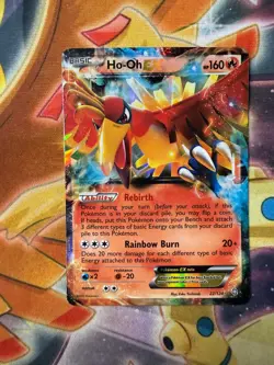 Ho-Oh EX Ultra Rare Dragons Exalted 22/124 Pokemon TCG - Image 1