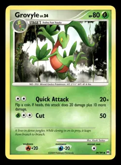 Grovyle 39/99 Uncommon Arceus Pokemon LP - Image 1