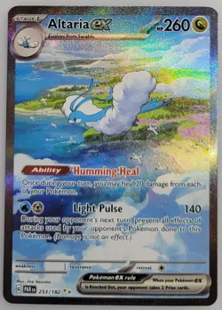 Altaria ex 253/182 SV04: Pokemon Paradox Rift Holo NM - Image 2