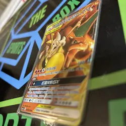 Pokemon TCG CGC 10 Gem Mint Chinese Charizard & Braixen GX 006/061 Tag Team Holo - Image 4