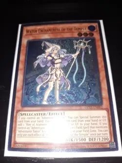 Yugioh! Water Enchantress of the Temple OP19-EN002 Ultimate Rare NM - Image 1