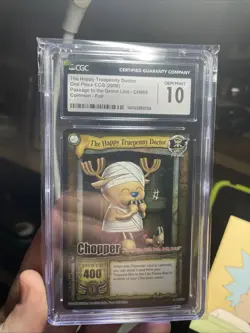 Vintage One Piece TCG Chopper Holo! 2006 CCG, CGC 10, Passage To The Grand Line - Image 2
