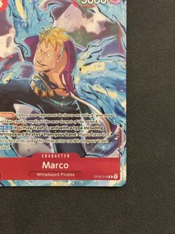 One Piece TCG - Marco #OP02-018 Alt Art Rare Paramount War Near Mint - Image 5