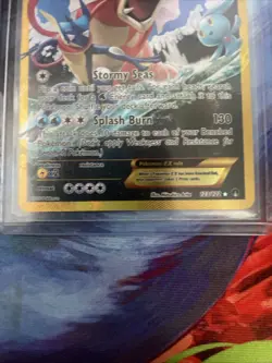 Pokemon TCG Gyarados EX 123/122 XY Breakpoint 2016 Secret Holo Rare - Image 3