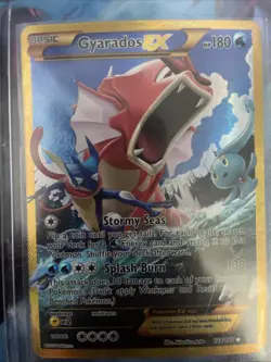 Pokemon TCG Gyarados EX 123/122 XY Breakpoint 2016 Secret Holo Rare - Image 4