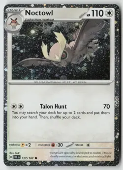 Noctowl - 127 (Cosmos Holo) 127/162 - SV: Scarlet & Violet Promo Cards Holo - PT - Image 1