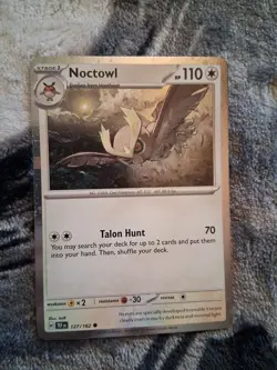 Noctowl - 127 (Cosmos Holo) 127/162 Sv: Scarlet & Violet Promo Cards Holo - Image 1