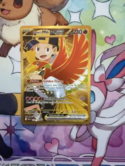 Pokemon TCG Ethan's Ho-Oh EX Hyper Rare Holo Card 239/182 Sv10: Destined Rivals - Image 1