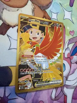 Pokemon TCG Ethan's Ho-Oh EX Hyper Rare Holo Card 239/182 Sv10: Destined Rivals - Image 2