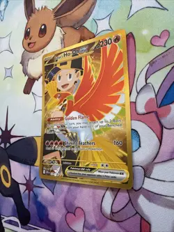 Pokemon TCG Ethan's Ho-Oh EX Hyper Rare Holo Card 239/182 Sv10: Destined Rivals - Image 3