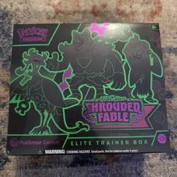 Pokemon Center Exclusive Shrouded Fable Elite Trainer Box ETB NEW SEALED - Image 1