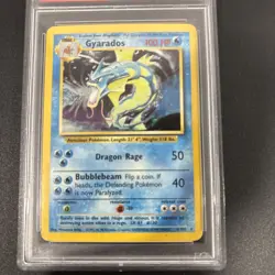 Pokemon TCG Gyarados Base Set 6/102 Holo Unlimited Holo Rare PSA 8 - Image 3
