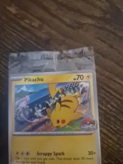 Pikachu SVP190 - Promo - 2024 World Championships Pokemon Card SEALED - Image 5