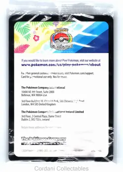 Pikachu SVP190 - World Championships 2024 Promo - Pokemon Card - Sealed - Image 2