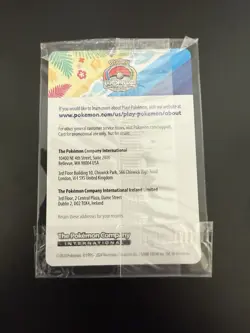 Pikachu SVP190 - Promo - 2024 World Championships Pokemon Card SEALED - Image 2