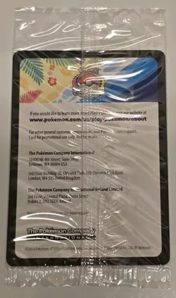 Pikachu SVP190 - S&V World Championship 2024 Promo Pokemon Card - Sealed - Image 2