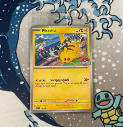 Pikachu SVP190 Black Star Promo World Championships 2024 Pokemon Card NEW/SEALED - Image 1