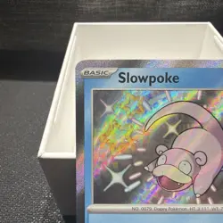 Pokemon TCG Slowpoke 116/091 SV Paldean Fates Baby Shiny Rare Card NM Condition - Image 2