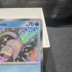 Pokemon TCG Slowpoke 116/091 SV Paldean Fates Baby Shiny Rare Card NM Condition - Image 3