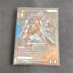 Gundam Card Game Gundam NT-1 Unit Card Regular English - Image 1