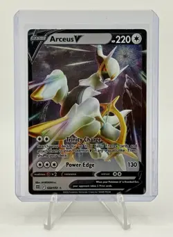 Pokemon Arceus V #122 Metal Card & Arceus VStar #123 Metal Card NM - Image 3