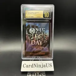 CGC PRISTINE 10 ONE PIECE DAY'25 10 DON !! Card Promo Premium Card Collection - Image 1
