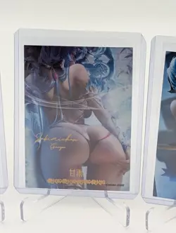 Ganyu - Genshin Impact Bikini Waifu Cards Goddess Story Doujin Anime CCG Waifus - Image 3