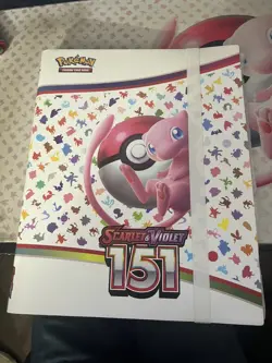 Pokemon Scarlet & Violet 151 - Mew Binder Collection - Binder Only NO CARDS - Image 2