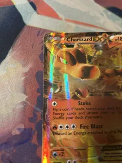 Charizard EX XY29 Black Star Promo Holo 2014 Pokemon TCG Card Damaged - Image 3