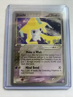 Very Rare Jirachi World Championships 2005 Pokemon card Mint 8/101 - Image 1