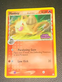 Mankey 70/110 Reverse Holo - ex Holon Phantoms Pokemon Card - HP - Image 1