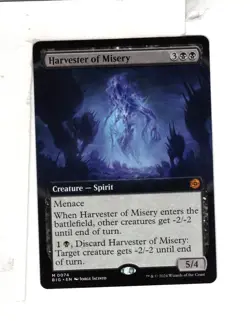 MTG SkeenAB Harvester of Misery BORDERLESS from BIG. NM. - Image 1