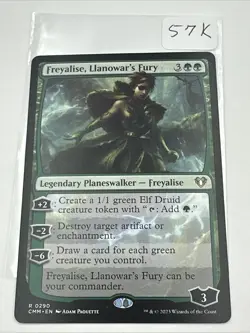Freyalise, Llanowar's Fury #290 (NM) Commander Masters CMM Magic MTG - Image 2