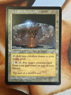 MTG Volrath's Stronghold Legendary Land (LP) Stronghold 1998 (1/4) - Image 2