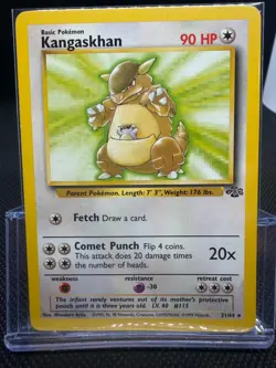 Pokemon Kangaskhan 21/64 - Jungle - MP/English - Image 1