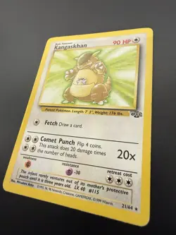 Kangaskhan 21/64 | Jungle | Rare Pokemon Card | MP - Image 2