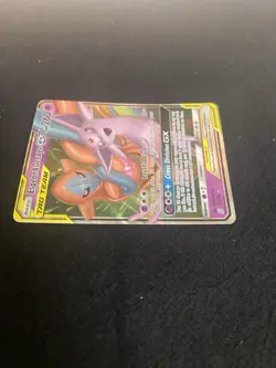 Pokemon Espeon & Deoxys GX TAG TEAM Ultra Rare Holo Card SM-Unified Minds 72/236 - Image 4