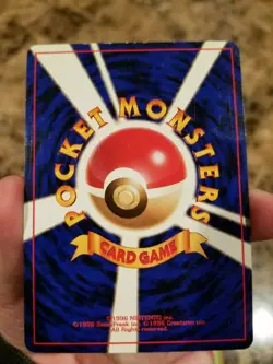 JAPANESE POKEMON POCKET MONSTERS GYM SET MISTY'S SEADRA HOLOGRAPHIC CARD NO. 117 - Image 2