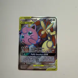 Pokemon TCG Sun&Moon Cosmic Eclipse Mega Lopunny Jigglypuff GX 225/236 LP/NM - Image 1
