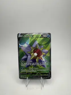 Pokemon TCG Astral Radiance #166/189 Starmie V (Full Art) - Image 1