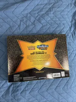 Pokemon TCG Shining Fates Shiny Cramorant V Collection Box All 5 Charizard Packs 820650809828 - Image 2