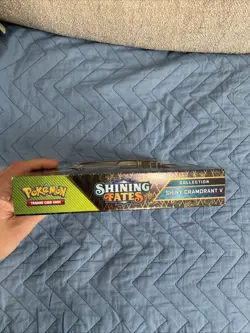 Pokemon TCG Shining Fates Shiny Cramorant V Collection Box All 5 Charizard Packs 820650809828 - Image 4
