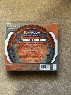 Pokemon TCG Sun & Moon Burning Shadows GX Challenge Box Ninetales Sealed 820650806438 - Image 3