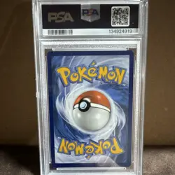 Pokemon Larvitar 203/197 SV03: Obsidian Flames Illustration Rare Holo PSA 8 - Image 2