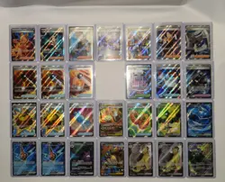 2025 Pokemon TCG 27 Ultra Rare Card Lot Holo NM+/M Sleeved Top Loaded - Image 2