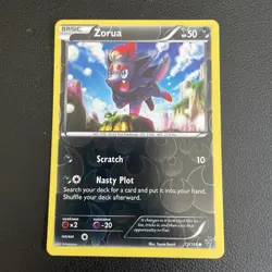 Pokemon TCG - ZORUA 72/146 - Reverse Holo - XY - Lightly played LP - Image 1
