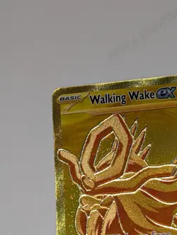 Pokemon TCG Walking Wake EX 178/131 Hyper Rare Gold Holo Prismatic Evolutions NM - Image 5