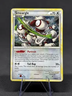Pokemon TCG Smeargle Call of Legends 21/95 Holo Holo Rare LP - Image 1