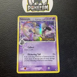 Smeargle 39/101 Stamp EX Dragon Frontiers Pokemon Delta Species Reverse Holo MP - Image 1