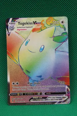 Togekiss Vmax 191/185 Vivid Voltage Full Art Rainbow Rare Pokemon - Image 1